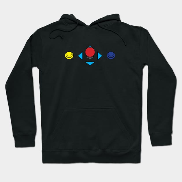 Retro Joystick Hoodie by json designs